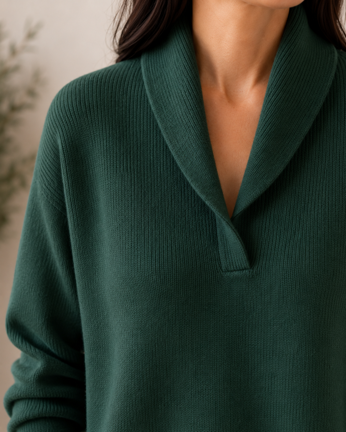 Millie | Cosy V-Neck Knit Jumper