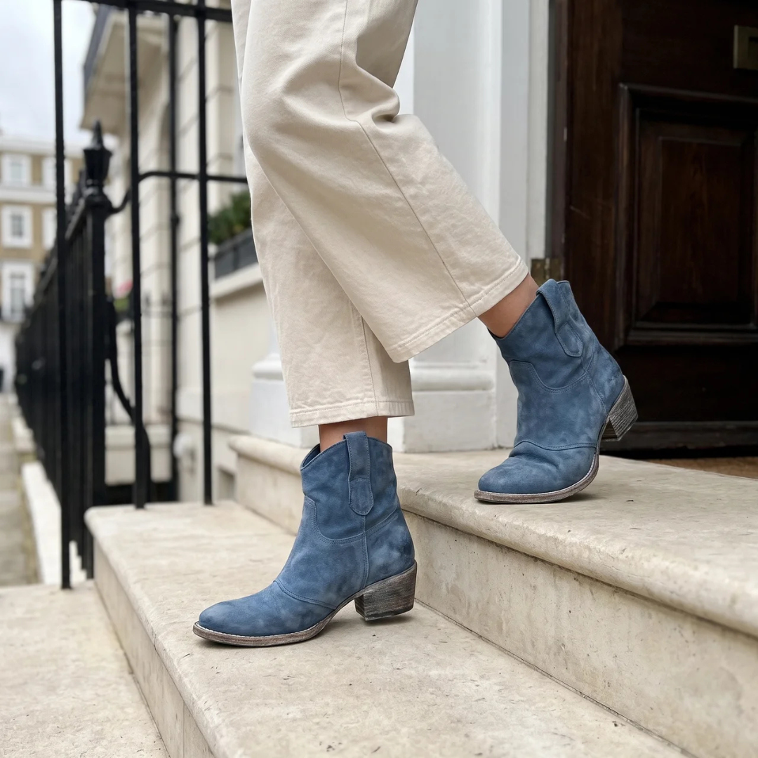 Charlotte | Western Stitch Ankle Boots
