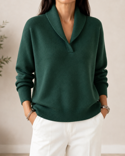 Millie | Cosy V-Neck Knit Jumper