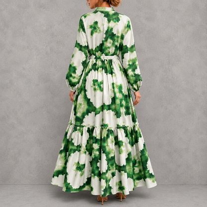 Seraphine™ | Botanical Print Maxi Dress