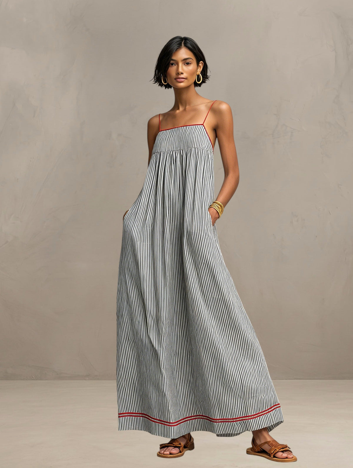 Evelyn | Flowing Summer Maxi Dress