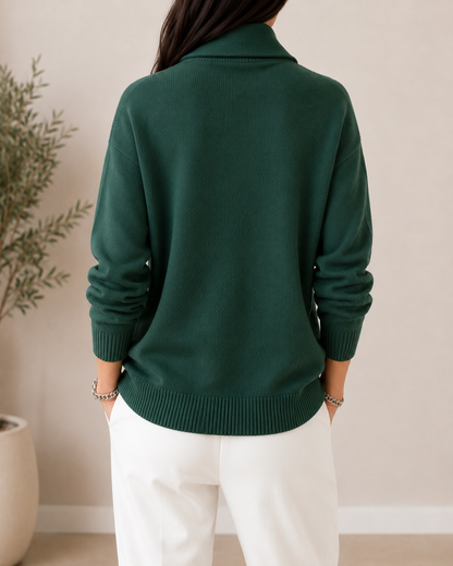 Millie | Cosy V-Neck Knit Jumper