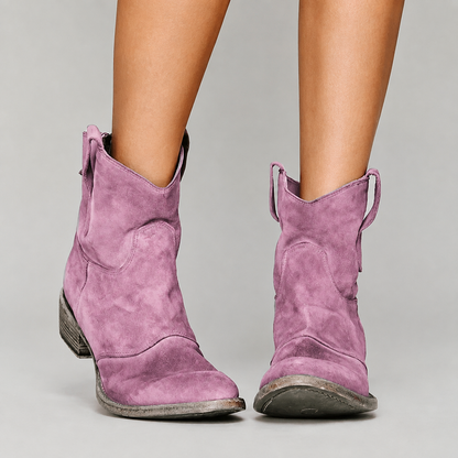 Charlotte | Western Stitch Ankle Boots