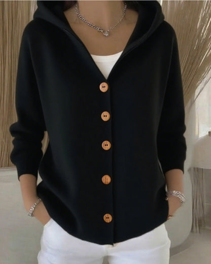 Vali | Hooded Knit Jacket