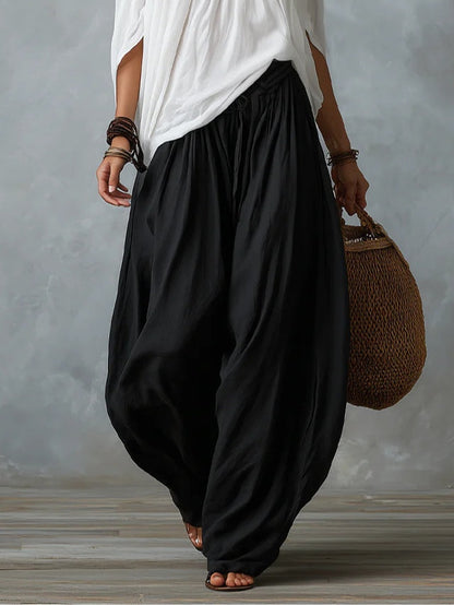 Luna | Off-Shoulder Top & Harem Trousers Co-Ord Set