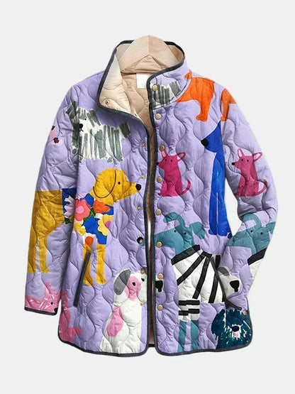 Elodie | Whimsical Storybook Quilted Jacket