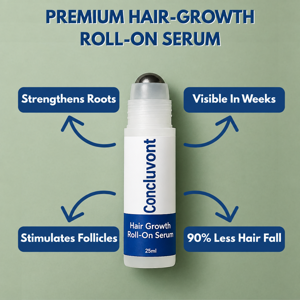 Concluvont Premium Hair-Growth Roll-On Serum