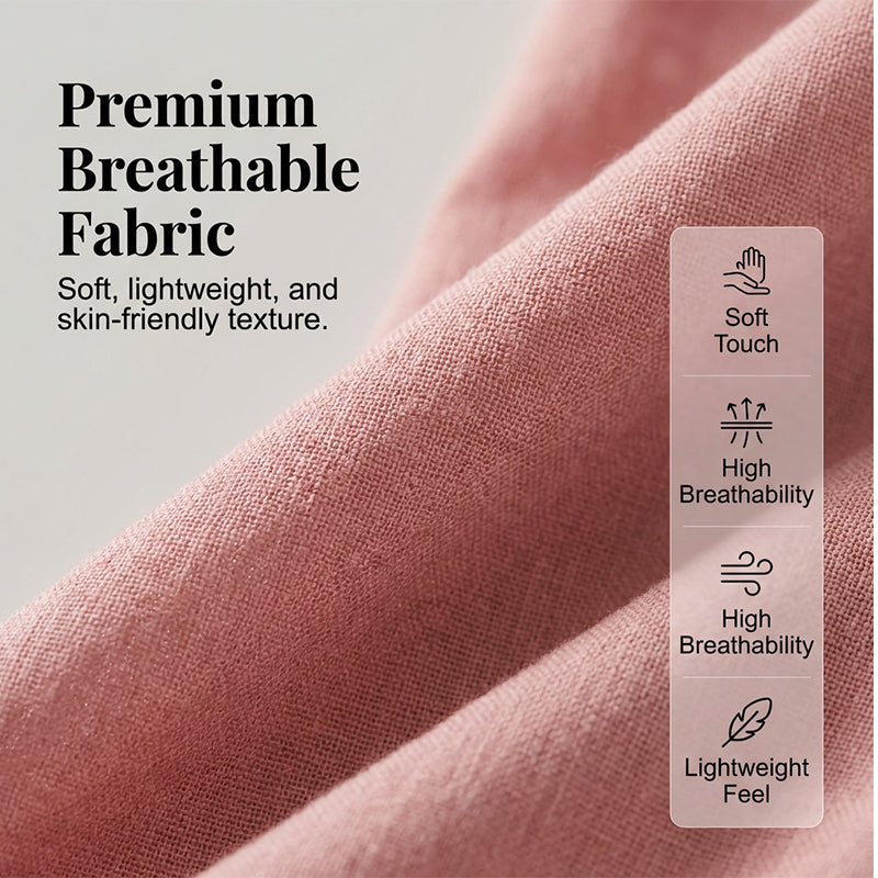 Top Pick - Lace-Trim V-Neck Blouse – Breathable Fabric & Flattering Drape for Work or Weekend